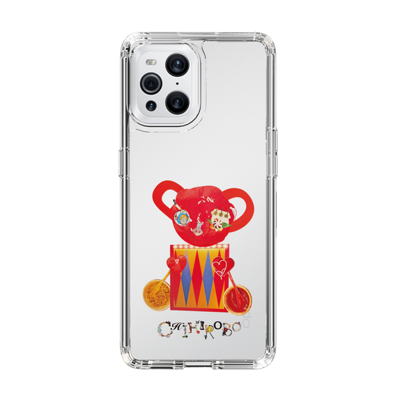 スリムプロテクションケース［ CHIHIROBO - 赤クマ ］