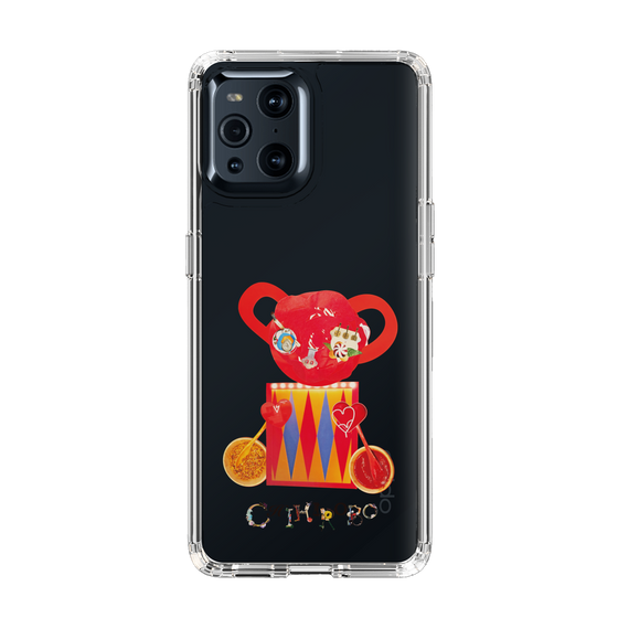 スリムプロテクションケース［ CHIHIROBO - 赤クマ ］