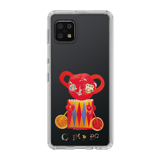 スリムプロテクションケース［ CHIHIROBO - 赤クマ ］