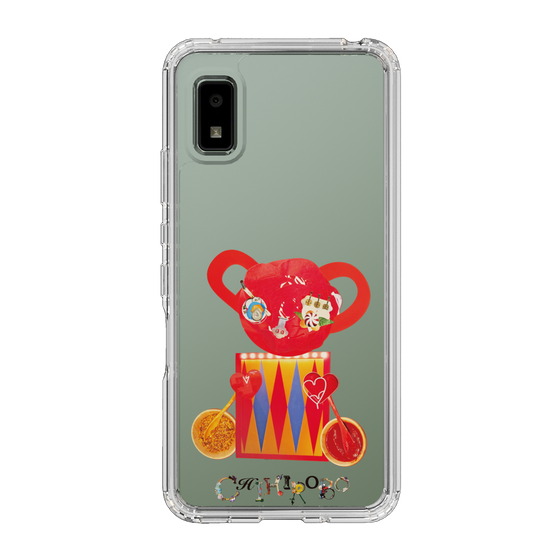 スリムプロテクションケース［ CHIHIROBO - 赤クマ ］