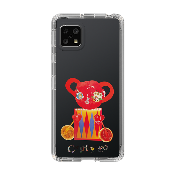 スリムプロテクションケース［ CHIHIROBO - 赤クマ ］