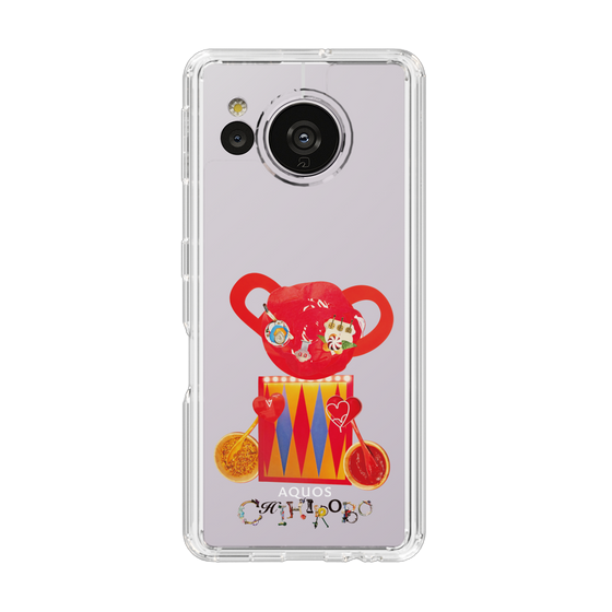 スリムプロテクションケース［ CHIHIROBO - 赤クマ ］