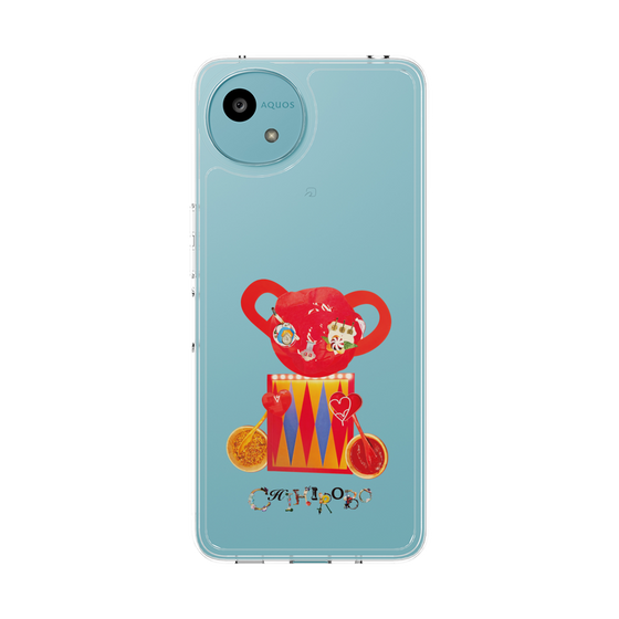 スリムプロテクションケース［ CHIHIROBO - 赤クマ ］