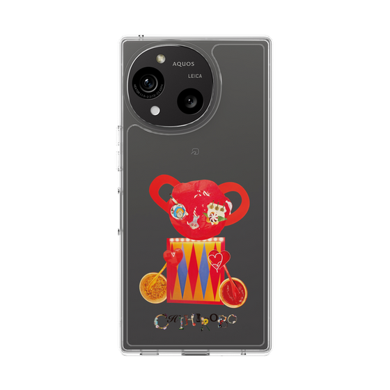 スリムプロテクションケース［ CHIHIROBO - 赤クマ ］