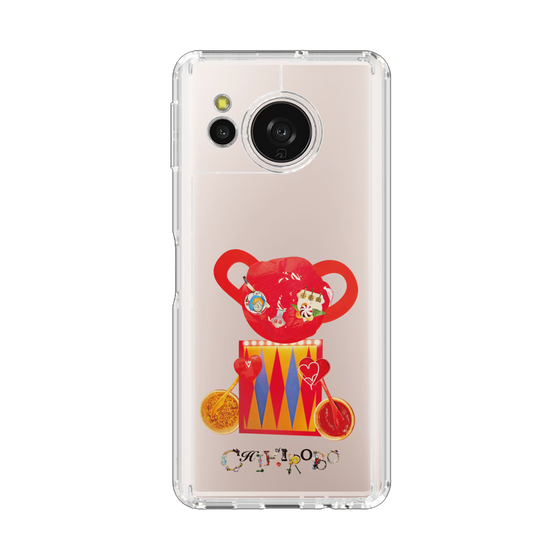 スリムプロテクションケース［ CHIHIROBO - 赤クマ ］