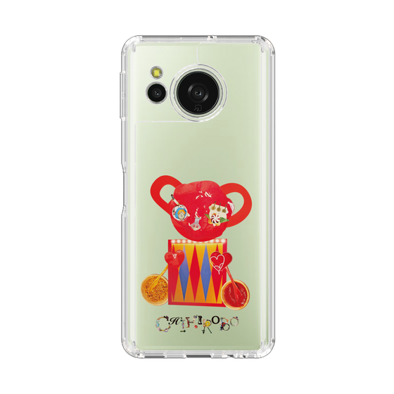 スリムプロテクションケース［ CHIHIROBO - 赤クマ ］