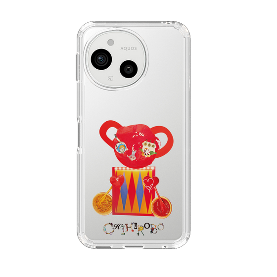 スリムプロテクションケース［ CHIHIROBO - 赤クマ ］