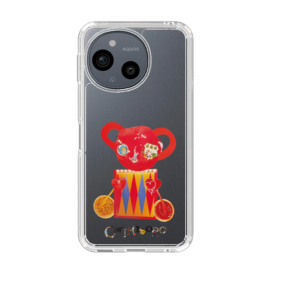 スリムプロテクションケース［ CHIHIROBO - 赤クマ ］