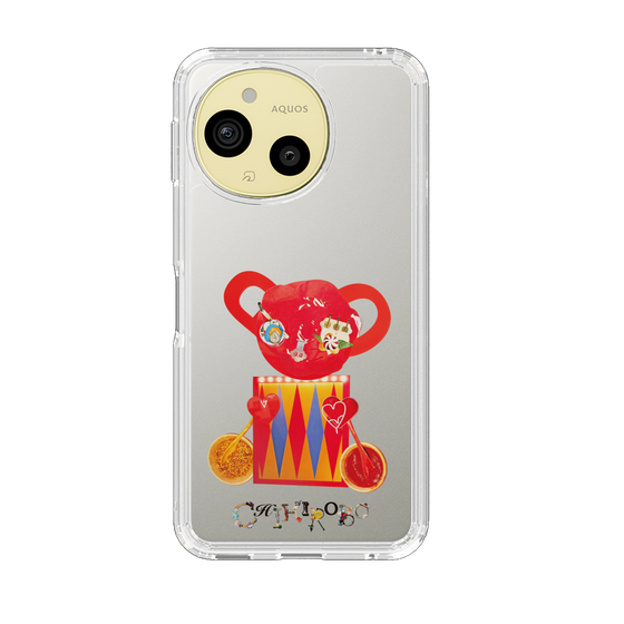 スリムプロテクションケース［ CHIHIROBO - 赤クマ ］