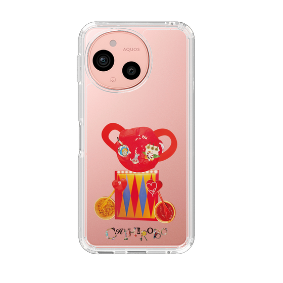 スリムプロテクションケース［ CHIHIROBO - 赤クマ ］