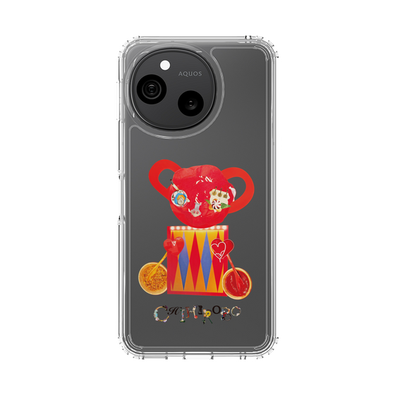 スリムプロテクションケース［ CHIHIROBO - 赤クマ ］