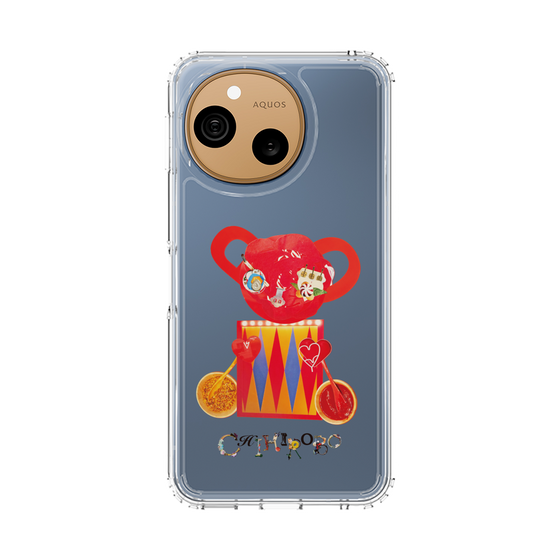 スリムプロテクションケース［ CHIHIROBO - 赤クマ ］