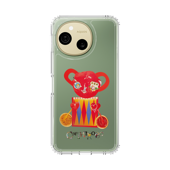 スリムプロテクションケース［ CHIHIROBO - 赤クマ ］