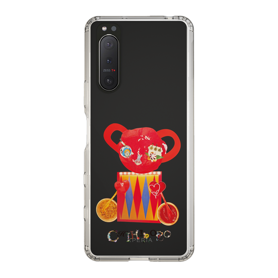 スリムプロテクションケース［ CHIHIROBO - 赤クマ ］