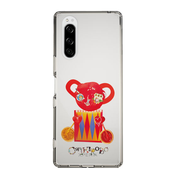 スリムプロテクションケース［ CHIHIROBO - 赤クマ ］