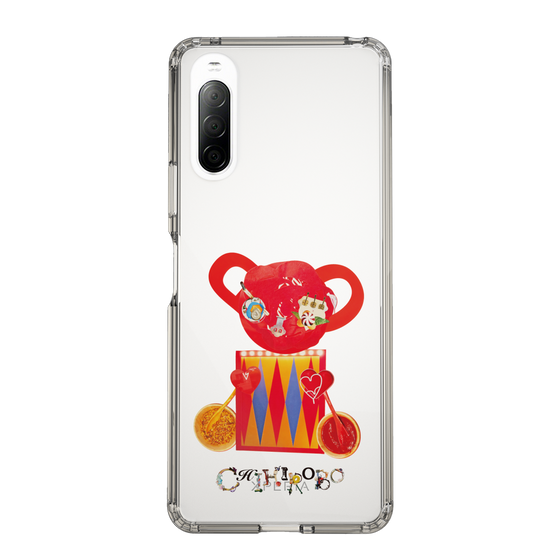 スリムプロテクションケース［ CHIHIROBO - 赤クマ ］