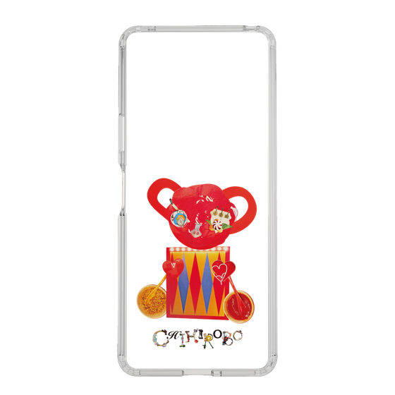 スリムプロテクションケース［ CHIHIROBO - 赤クマ ］