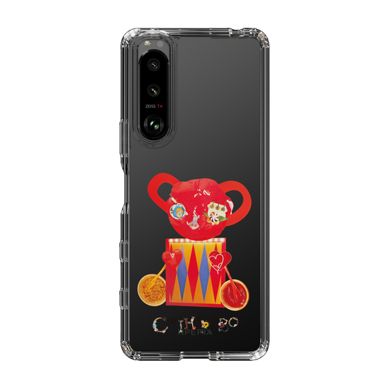 スリムプロテクションケース［ CHIHIROBO - 赤クマ ］