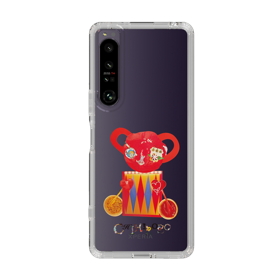 スリムプロテクションケース［ CHIHIROBO - 赤クマ ］