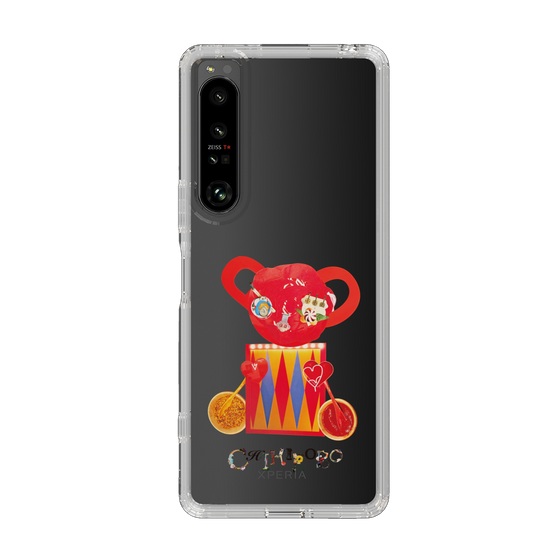 スリムプロテクションケース［ CHIHIROBO - 赤クマ ］