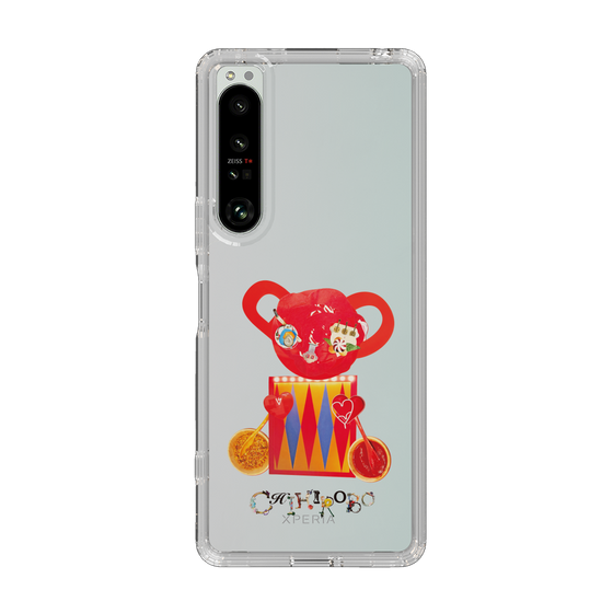 スリムプロテクションケース［ CHIHIROBO - 赤クマ ］