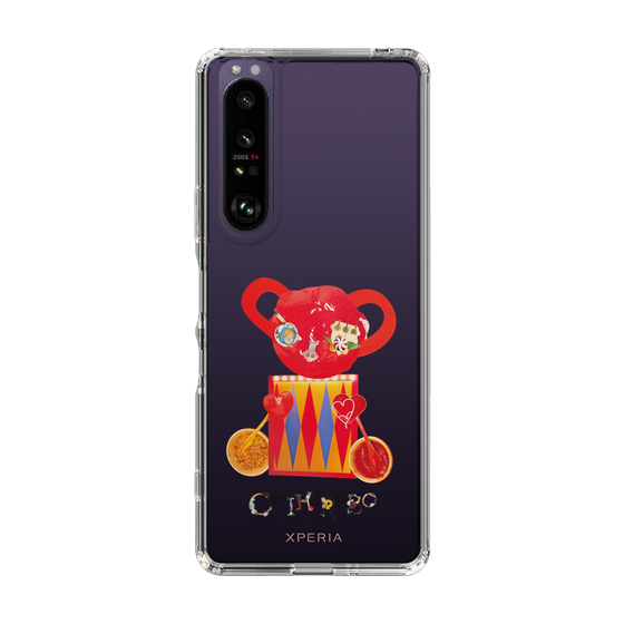 スリムプロテクションケース［ CHIHIROBO - 赤クマ ］