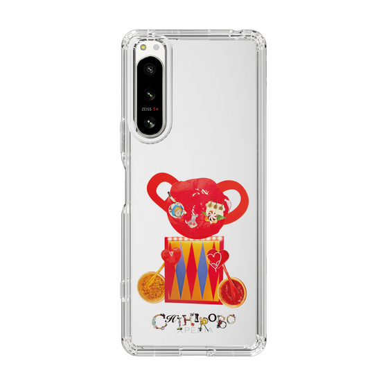 スリムプロテクションケース［ CHIHIROBO - 赤クマ ］