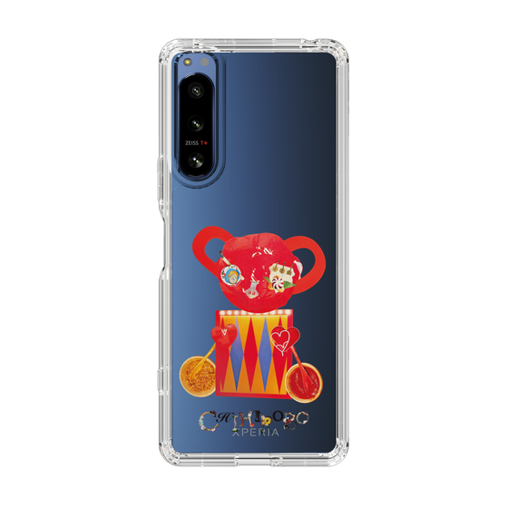 スリムプロテクションケース［ CHIHIROBO - 赤クマ ］