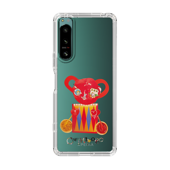 スリムプロテクションケース［ CHIHIROBO - 赤クマ ］