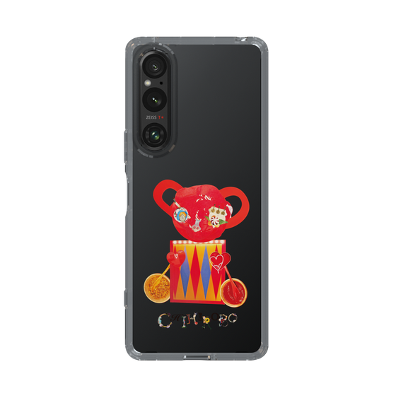 スリムプロテクションケース［ CHIHIROBO - 赤クマ ］