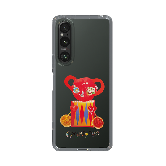 スリムプロテクションケース［ CHIHIROBO - 赤クマ ］