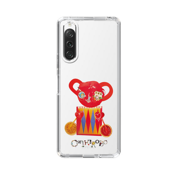 スリムプロテクションケース［ CHIHIROBO - 赤クマ ］