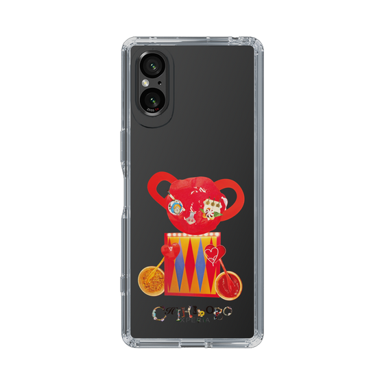 スリムプロテクションケース［ CHIHIROBO - 赤クマ ］