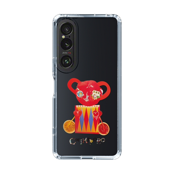 スリムプロテクションケース［ CHIHIROBO - 赤クマ ］