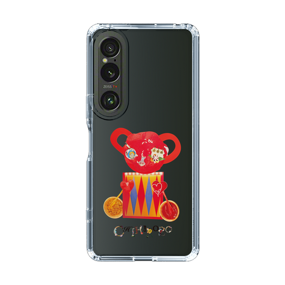 スリムプロテクションケース［ CHIHIROBO - 赤クマ ］