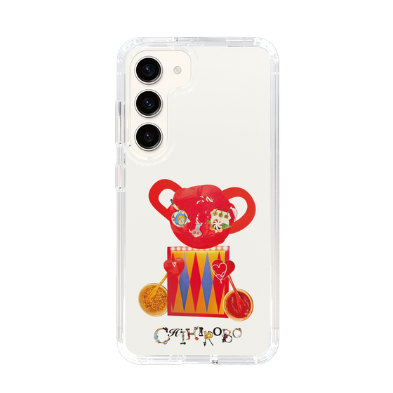 スリムプロテクションケース［ CHIHIROBO - 赤クマ ］