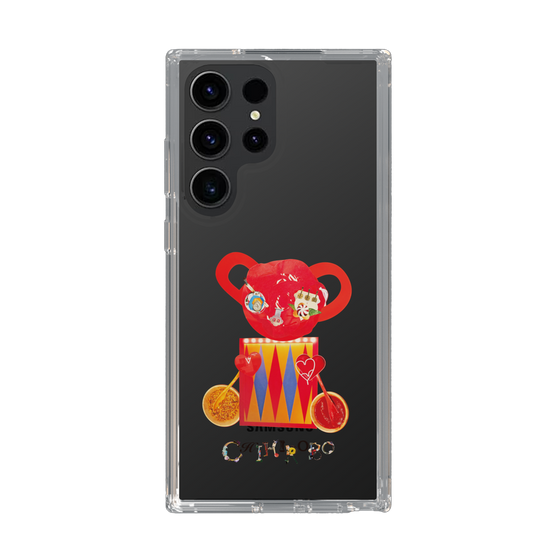 スリムプロテクションケース［ CHIHIROBO - 赤クマ ］