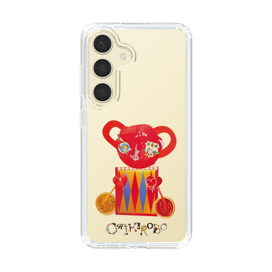 スリムプロテクションケース［ CHIHIROBO - 赤クマ ］