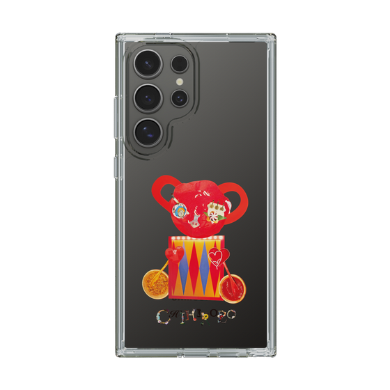 スリムプロテクションケース［ CHIHIROBO - 赤クマ ］