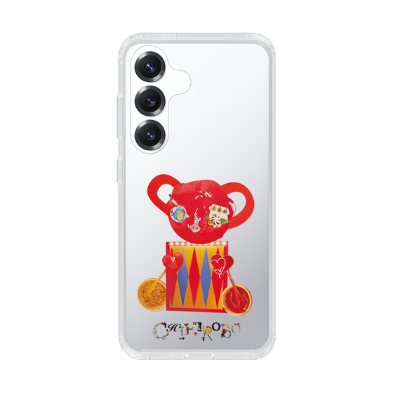 スリムプロテクションケース［ CHIHIROBO - 赤クマ ］