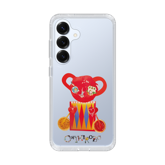 スリムプロテクションケース［ CHIHIROBO - 赤クマ ］