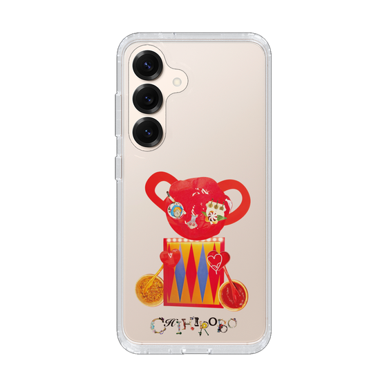 スリムプロテクションケース［ CHIHIROBO - 赤クマ ］