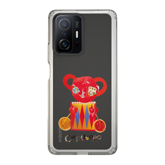 スリムプロテクションケース［ CHIHIROBO - 赤クマ ］