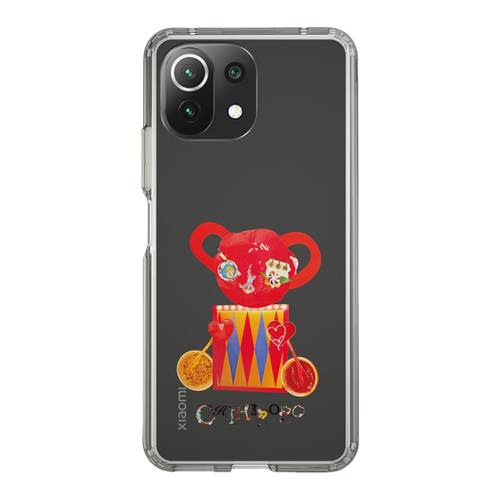 スリムプロテクションケース［ CHIHIROBO - 赤クマ ］