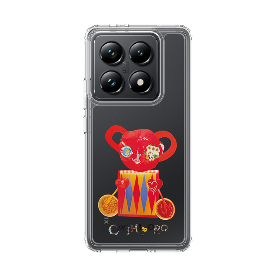 スリムプロテクションケース［ CHIHIROBO - 赤クマ ］