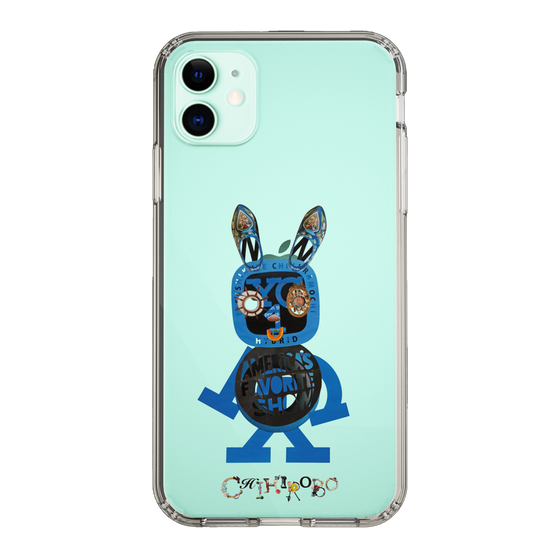 スリムプロテクションケース［ CHIHIROBO - 青ウサギ ］