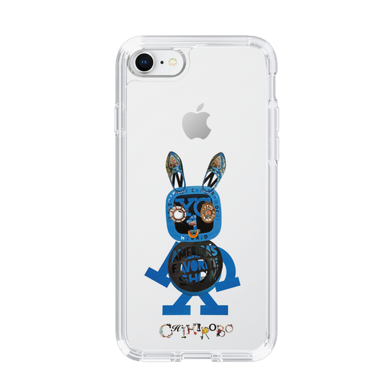 スリムプロテクションケース［ CHIHIROBO - 青ウサギ ］