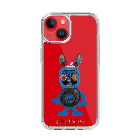 スリムプロテクションケース［ CHIHIROBO - 青ウサギ ］