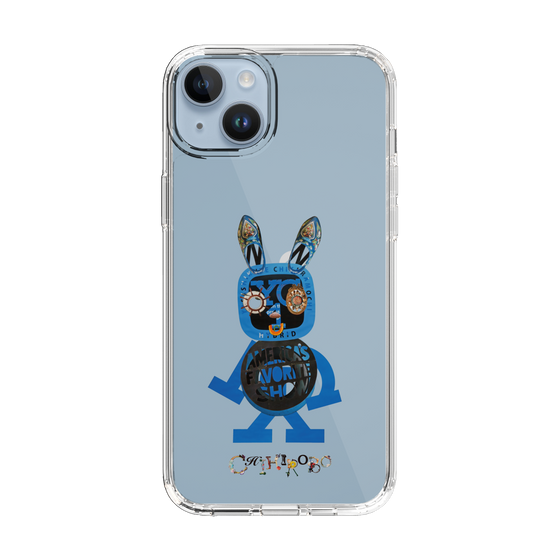 スリムプロテクションケース［ CHIHIROBO - 青ウサギ ］