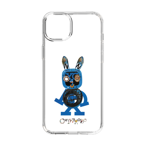 スリムプロテクションケース［ CHIHIROBO - 青ウサギ ］